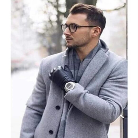 Mens Overcoat - Topcoat For Men - Winter Fabric - Overcoat...